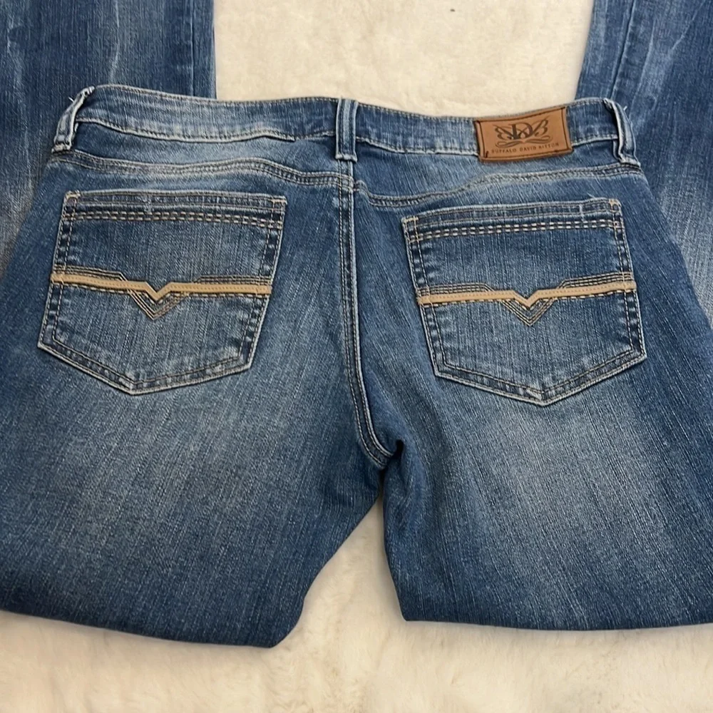 Buffalo David Bitton jeans size 28 bootcut distressed - Picture 8 of 14